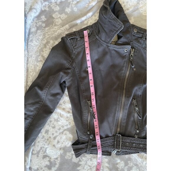 Abercrombie & Fitch Moto Jacket, Size XS - Picture 16 of 16
